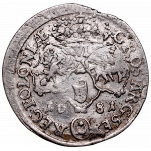 John III Sobieski, 6 groschen 1681, Bromberg