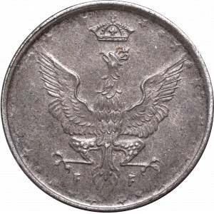 Kingdom of Poland, 10 pfennig 1917