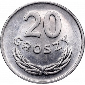 PRL, 20 groszy 1949