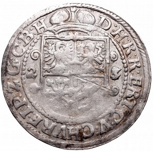 Prusy Książęce, Jerzy Wilhelm, Ort 1622/3, Królewiec - przebitka daty