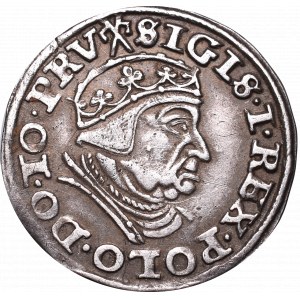 Zygmunt I Stary, Trojak 1540, Gdańsk