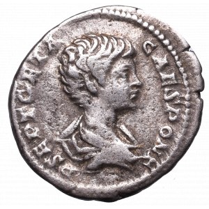 Roman Empire, Geta, Denarius