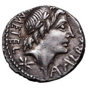 Republika Rzymska, Caecilius Metelus, Denar
