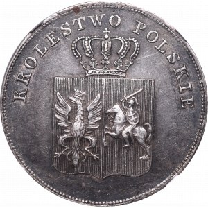 November Uprising, 5 zloty 1831 - NGC MS61