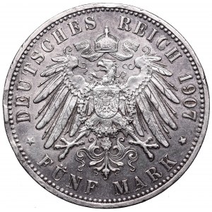 Niemcy, Prusy, 5 marek 1907