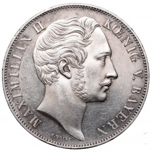 Germany, Bayern, Thaler 1855