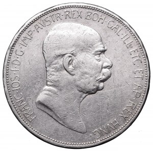 Austria, Franz Joseph, 5 corona 1908