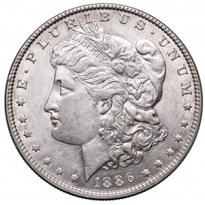 USA, Morgan Dollar 1886