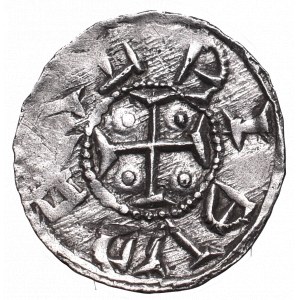 Boleslaw III. von Wrymouth, Denar ohne Datum - Fürst und Ritter