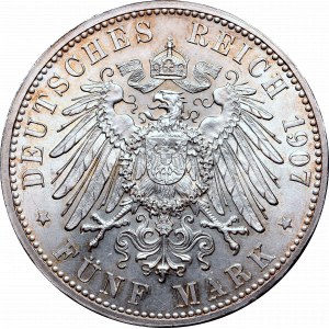 Germany, 5 mark 1907