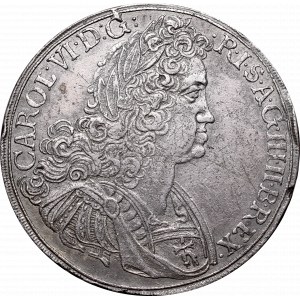 Śląsk, Karol VI, Talar 1721 Wrocław