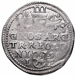 Zygmunt III Waza, Trojak 1596, Olkusz - nieopisany •I•-F