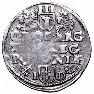 Sigismund III, 3 groschen 1589, Posen