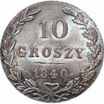 Poland under Russia, 10 groschen 1840