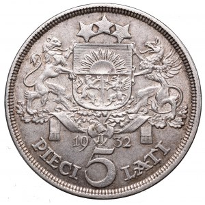 Latvia, 5 lati 1932