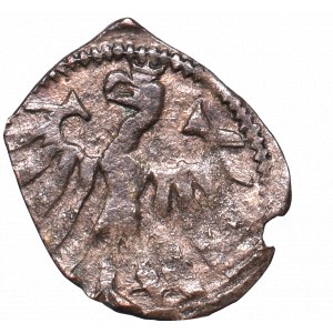 Vladislaus III, Denarius without date, Cracow