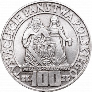 PRL, 100 złotych 1966 Mieszko i Dąbrówka