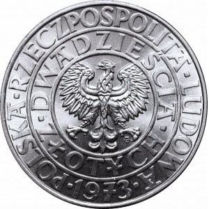 Peoples Republic of Poland, 20 zloty 1973 Specimen