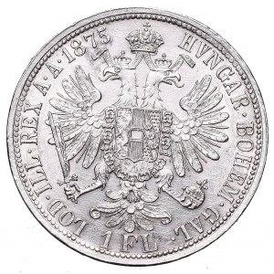 Austria, Franz Joseph, 1 florin 1875