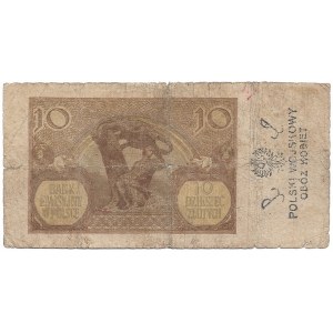 GG, 10 złotych 1940 - OBÓZ KOBIET