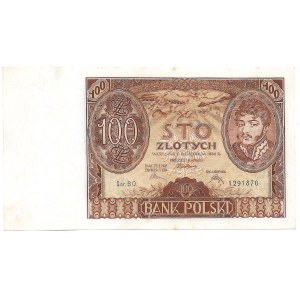 II RP, 100 złotych 1934 BO