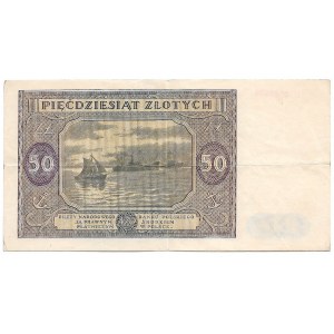 PRL, 50 złotych 1946 Ł