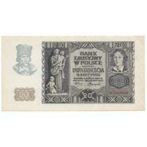 GG, 20 złotych 1940 N