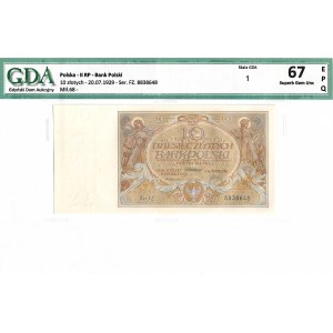 II RP, 10 złotych 1929 FZ - GDA 67EPQ