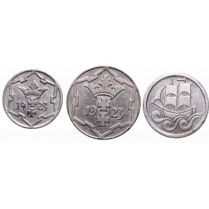 Free city of Danzig, Lot of coins