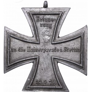 Germany, Cross kaiserparade Stettin 1879