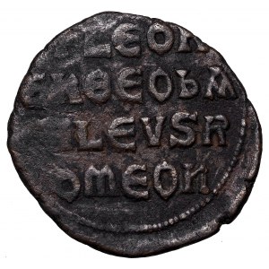 Byzantine, Leo VI, Follis