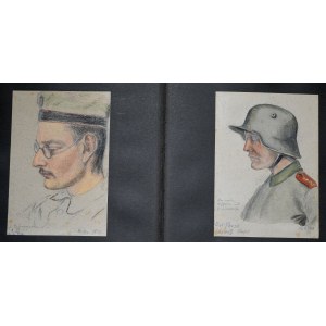 Niemcy, I wojna Światowa, album 26 rysunków z wojny