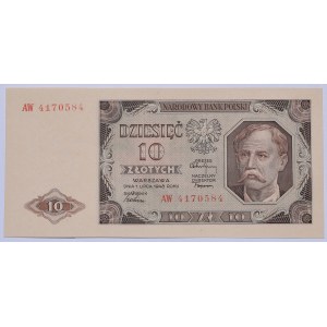 PRL, 10 złotych 1948