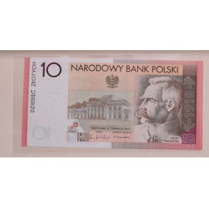 III RP, 10 złotych 2008 Piłsudski