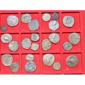 Bizancjum, Zestaw monet brązowych