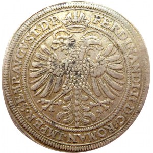 Niemcy, Norymberga, Ferdynand II, 1 talar 1625, rzadszy typ monety