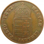 Austria/Węgry, 1 kreuzer (krajcar) 1848