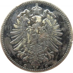 Niemcy, Cesarstwo, 1 marka 1878 C, Frankfurt n. Menem