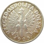Polska, II RP, 2 złote 1925, falsyfikat z lat 50-60 XX wieku, Katowice