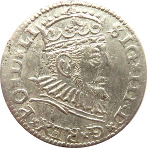 Zygmunt III Waza, trojak 1591, Ryga, nienotowany u Igera!
