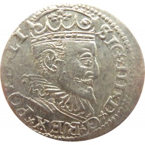 Zygmnunt III Waza, trojak 1596, Ryga