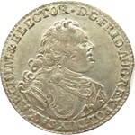 August III Sas, grosz wikariacki 1740, Drezno, piękny!