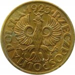 Polska, II RP, 5 groszy 1923, Warszawa, UNC