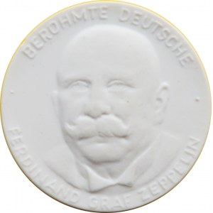 Niemcy (III Rzesza), Ferdinand graf Zeppelin, medal Miśnia