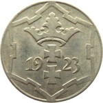 Wolne Miasto Gdańsk, 10 pfennig 1923, Berlin, piękne!