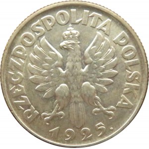 Polska, II RP, Kłosy, 1 złoty 1925, Warszawa