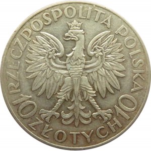 Polska, II RP, Romuald Traugutt, 10 złotych 1933, Warszawa