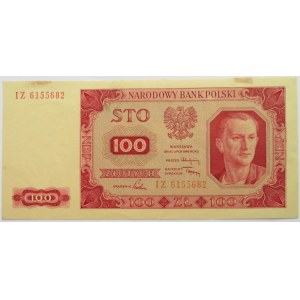 Polska, RP, 100 złotych 1948, seria IZ
