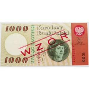Polska, RP, 1000 złotych 1965, seria S, WZÓR