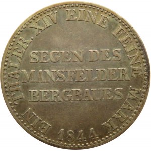 Niemcy, Prusy, Fryderyk Wilhelm IV, talar 1844 A, Berlin
